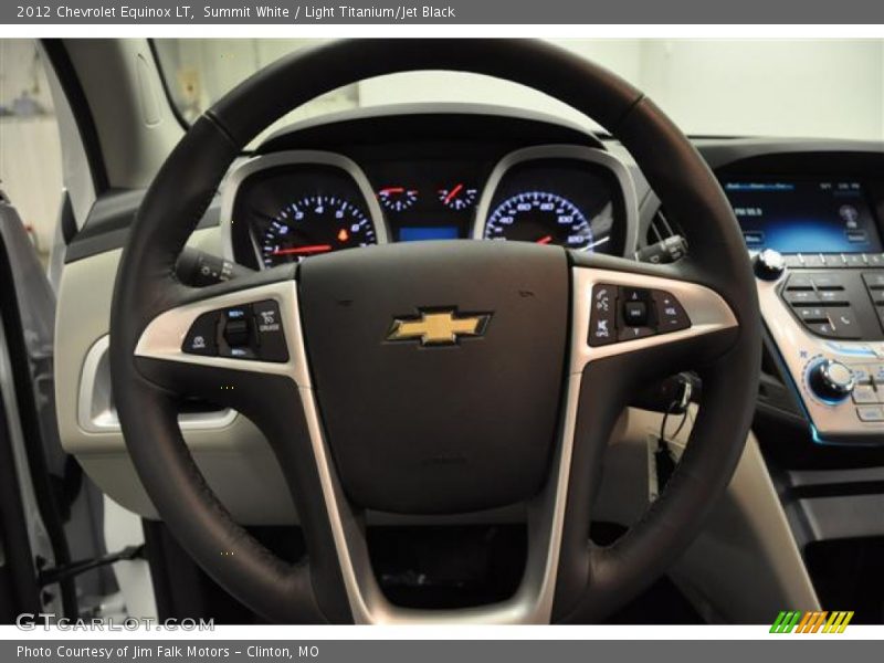 Summit White / Light Titanium/Jet Black 2012 Chevrolet Equinox LT