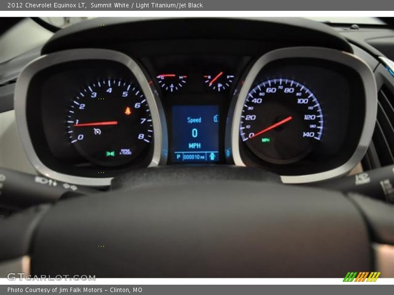 Summit White / Light Titanium/Jet Black 2012 Chevrolet Equinox LT