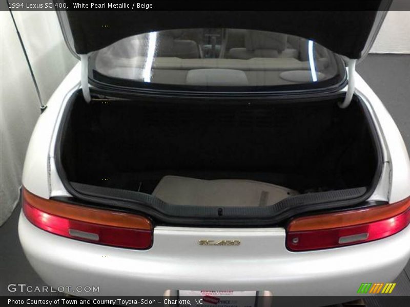 White Pearl Metallic / Beige 1994 Lexus SC 400