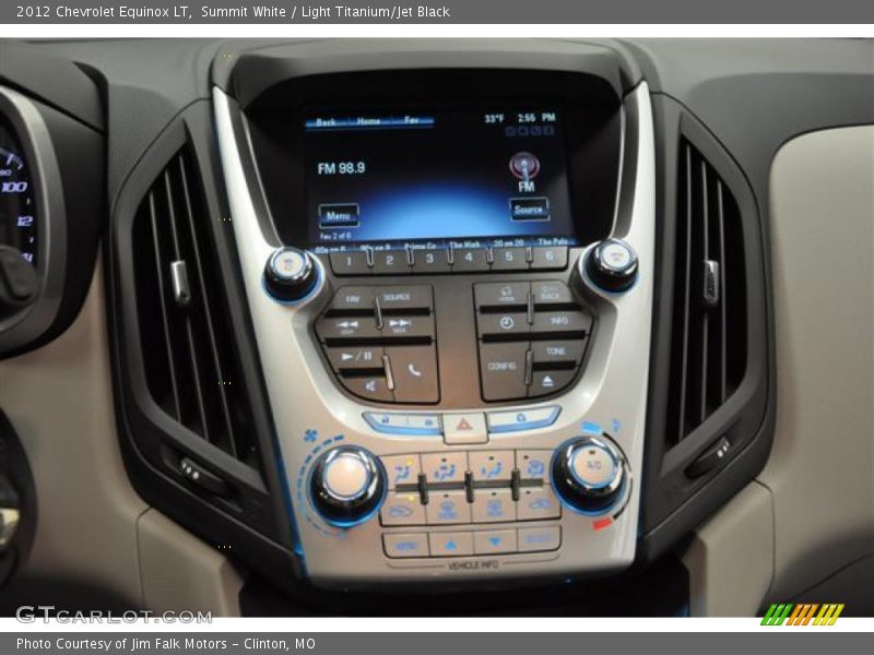 Summit White / Light Titanium/Jet Black 2012 Chevrolet Equinox LT