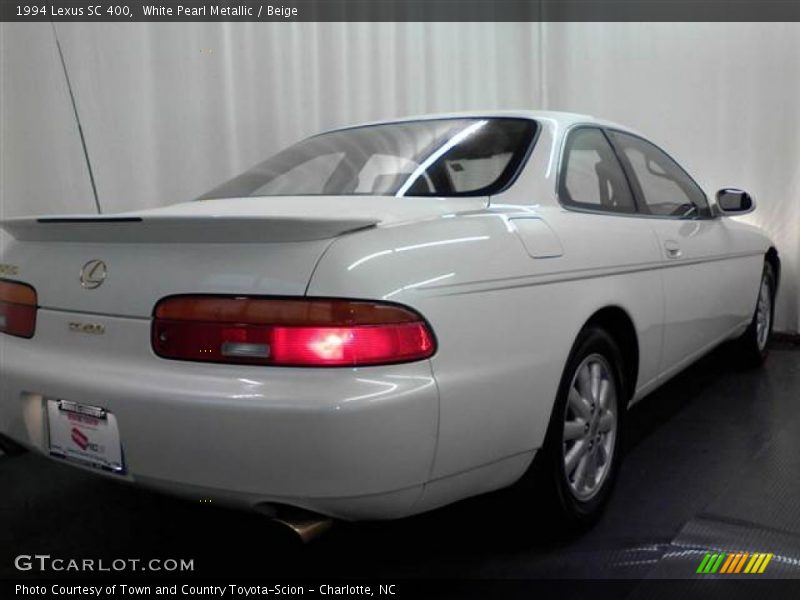 White Pearl Metallic / Beige 1994 Lexus SC 400