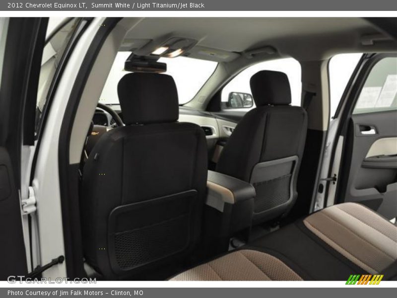 Summit White / Light Titanium/Jet Black 2012 Chevrolet Equinox LT