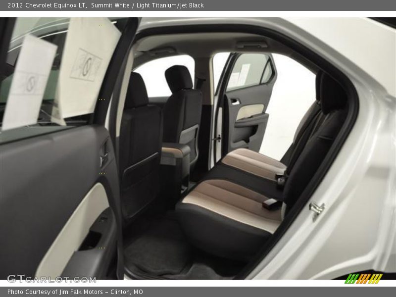 Summit White / Light Titanium/Jet Black 2012 Chevrolet Equinox LT