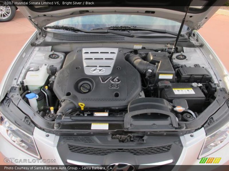  2007 Sonata Limited V6 Engine - 3.3 Liter DOHC 24 Valve VVT V6