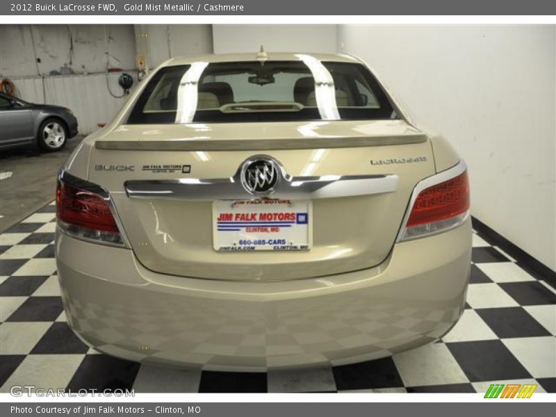 Gold Mist Metallic / Cashmere 2012 Buick LaCrosse FWD