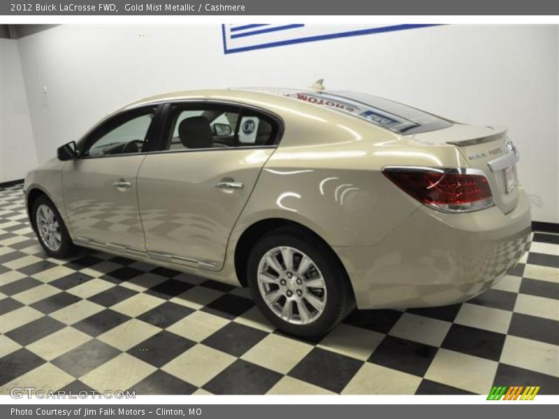 Gold Mist Metallic / Cashmere 2012 Buick LaCrosse FWD