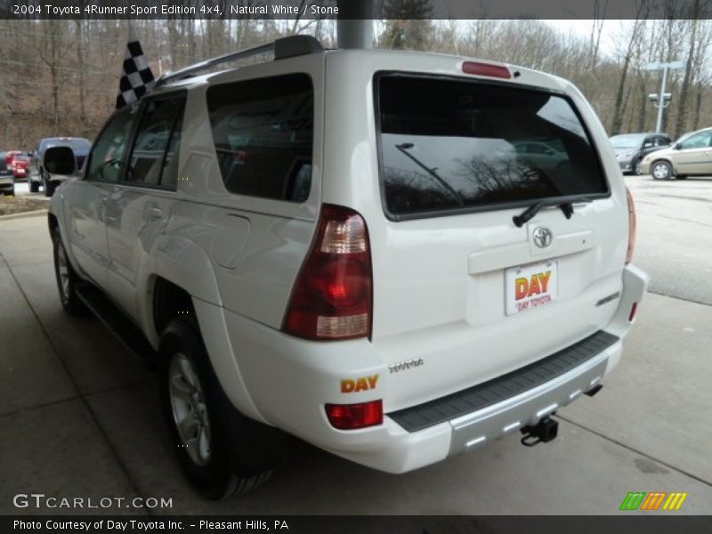 Natural White / Stone 2004 Toyota 4Runner Sport Edition 4x4