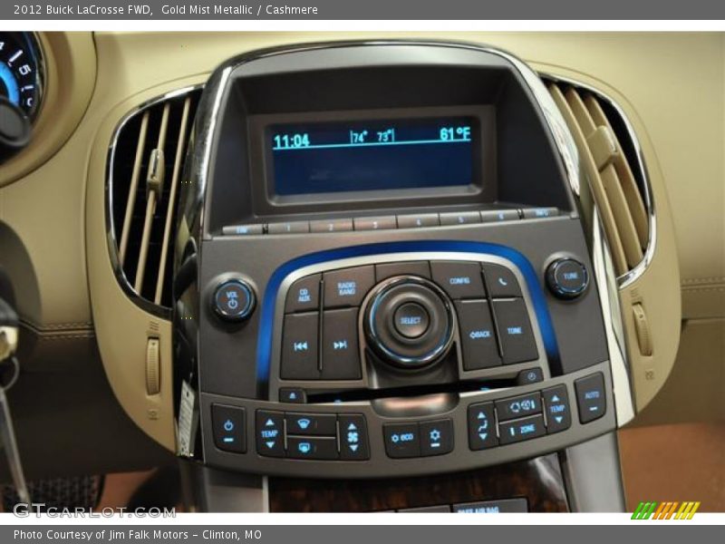 Controls of 2012 LaCrosse FWD