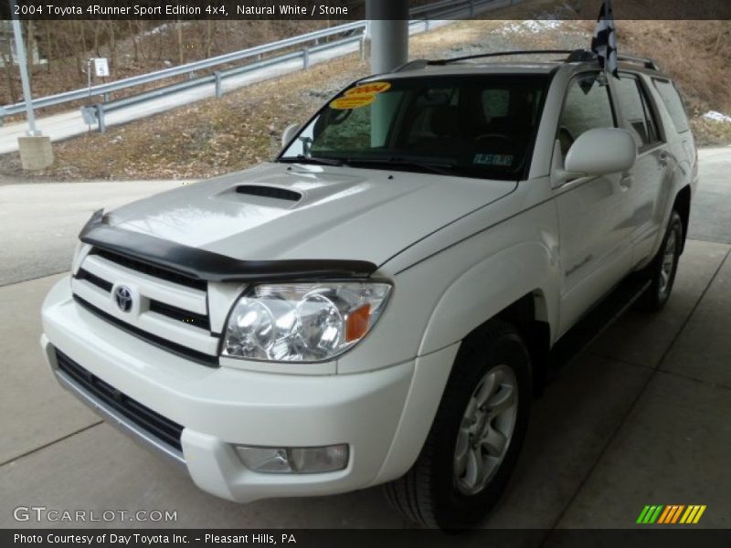 Natural White / Stone 2004 Toyota 4Runner Sport Edition 4x4