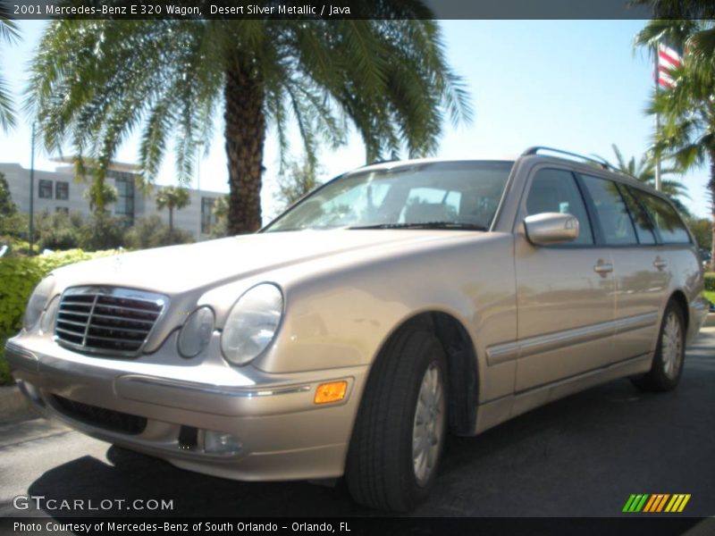 Desert Silver Metallic / Java 2001 Mercedes-Benz E 320 Wagon