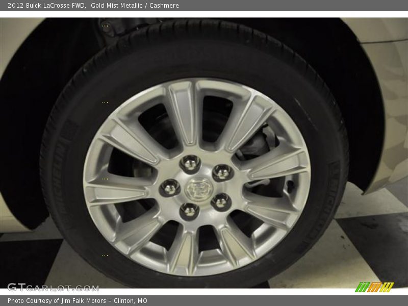Gold Mist Metallic / Cashmere 2012 Buick LaCrosse FWD