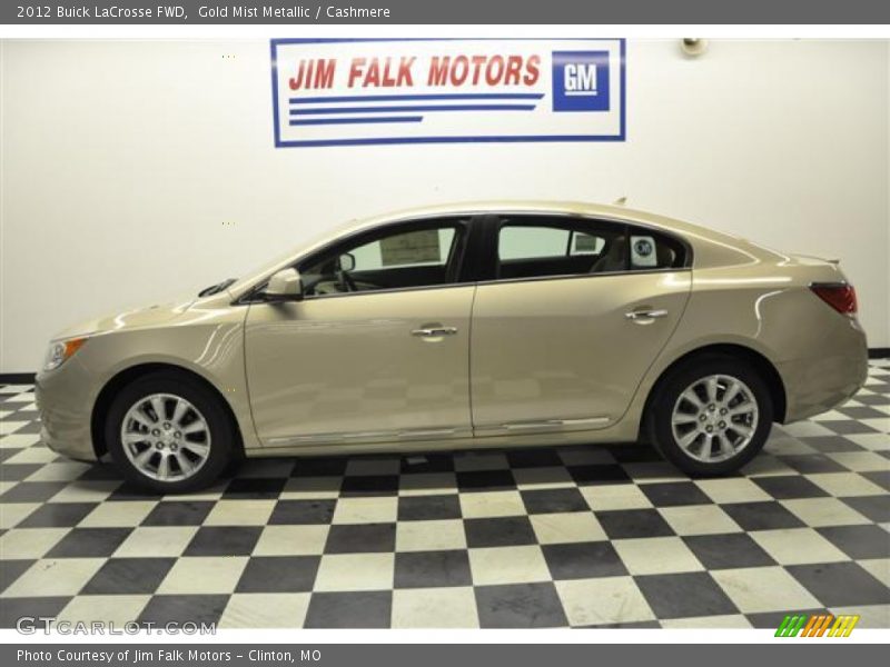 Gold Mist Metallic / Cashmere 2012 Buick LaCrosse FWD
