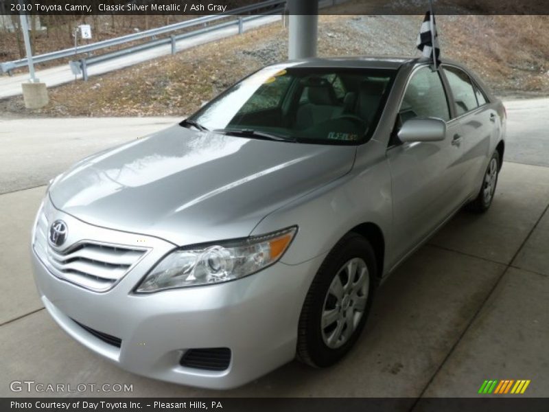 Classic Silver Metallic / Ash Gray 2010 Toyota Camry