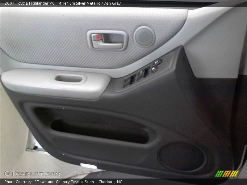 Millenium Silver Metallic / Ash Gray 2007 Toyota Highlander V6