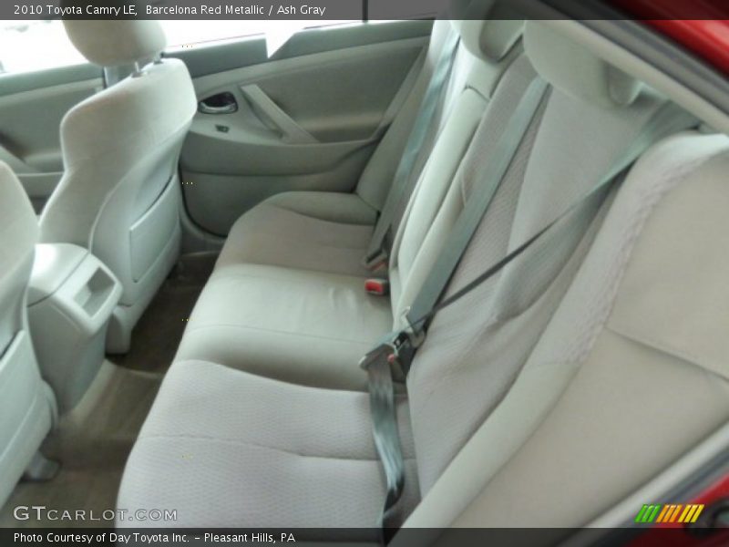 Barcelona Red Metallic / Ash Gray 2010 Toyota Camry LE