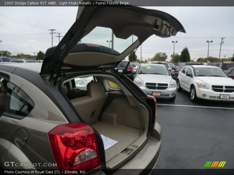 Light Khaki Metallic / Pastel Pebble Beige 2007 Dodge Caliber R/T AWD
