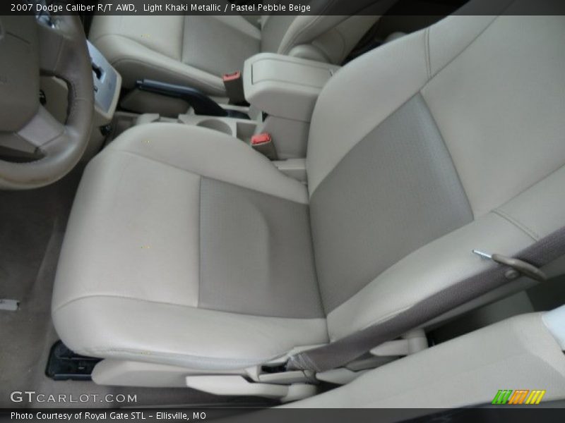 Light Khaki Metallic / Pastel Pebble Beige 2007 Dodge Caliber R/T AWD
