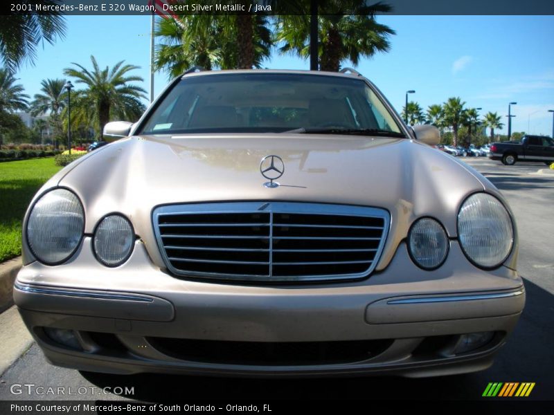 Desert Silver Metallic / Java 2001 Mercedes-Benz E 320 Wagon