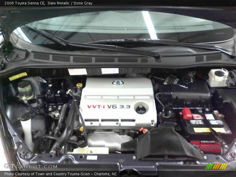 Slate Metallic / Stone Gray 2006 Toyota Sienna CE