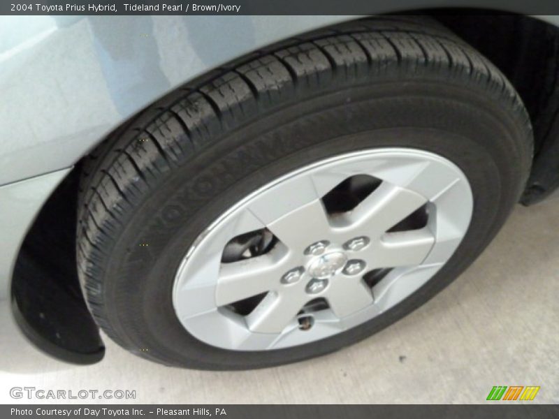 Tideland Pearl / Brown/Ivory 2004 Toyota Prius Hybrid