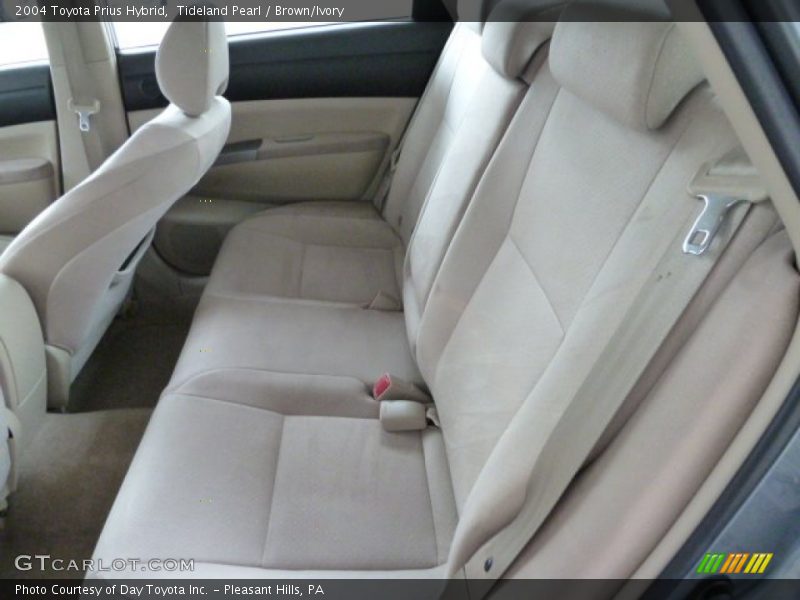 Tideland Pearl / Brown/Ivory 2004 Toyota Prius Hybrid