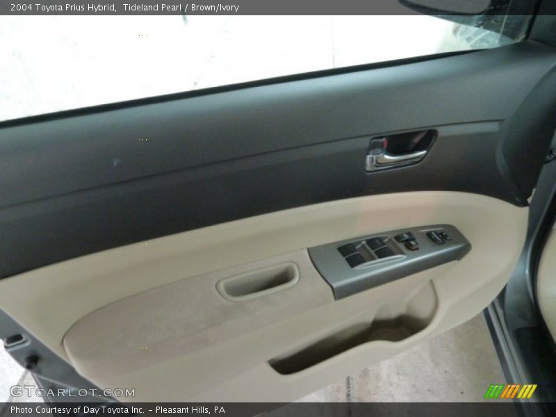 Tideland Pearl / Brown/Ivory 2004 Toyota Prius Hybrid