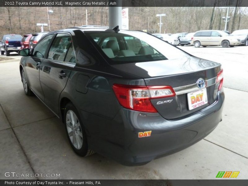 Magnetic Gray Metallic / Ash 2012 Toyota Camry Hybrid XLE