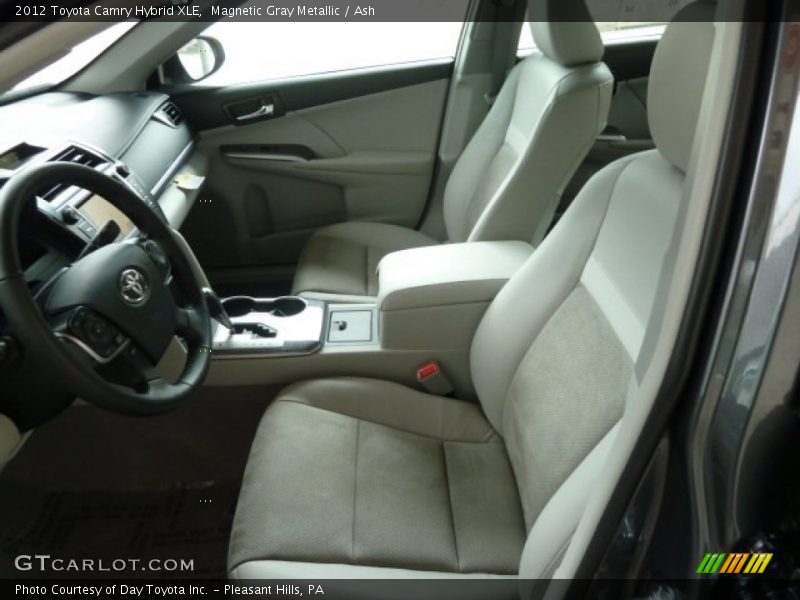 Magnetic Gray Metallic / Ash 2012 Toyota Camry Hybrid XLE