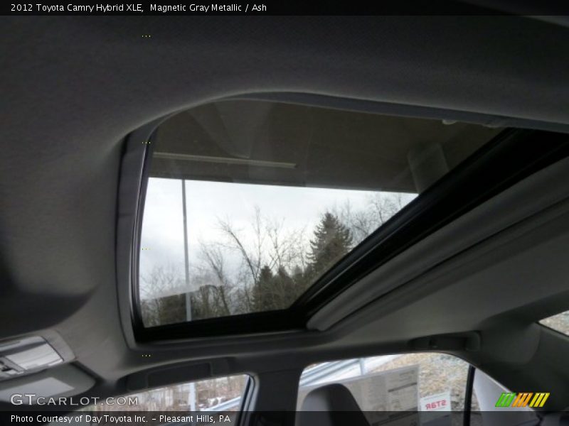 Magnetic Gray Metallic / Ash 2012 Toyota Camry Hybrid XLE