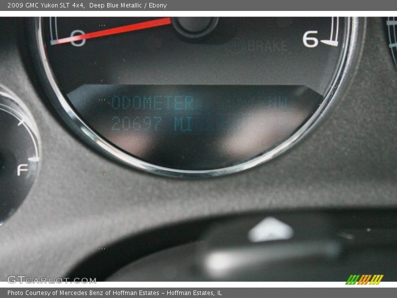 Deep Blue Metallic / Ebony 2009 GMC Yukon SLT 4x4