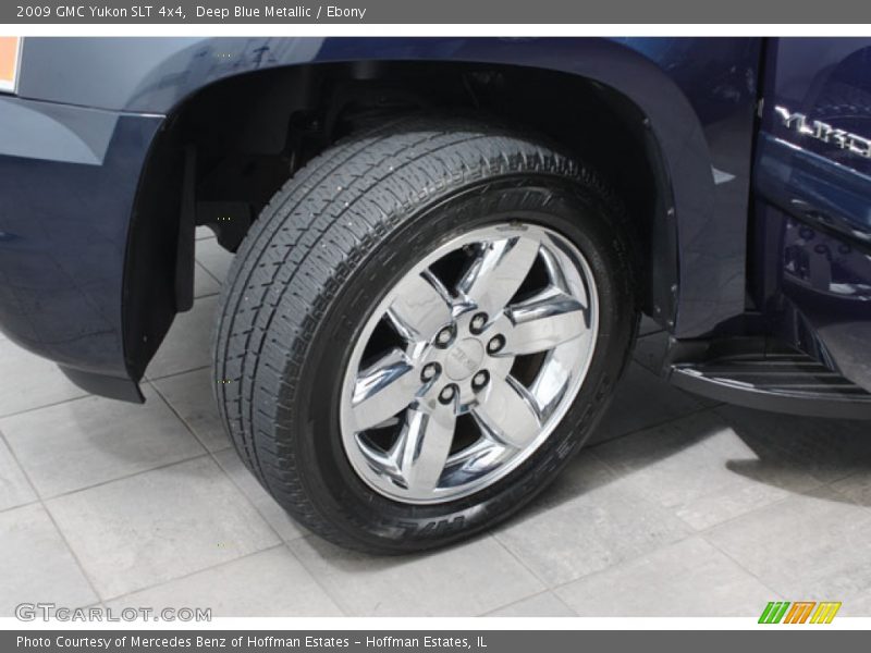 Deep Blue Metallic / Ebony 2009 GMC Yukon SLT 4x4