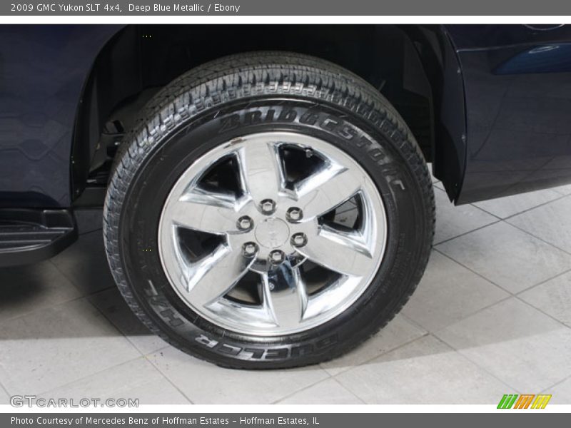 Deep Blue Metallic / Ebony 2009 GMC Yukon SLT 4x4