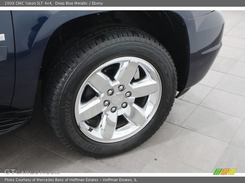 Deep Blue Metallic / Ebony 2009 GMC Yukon SLT 4x4