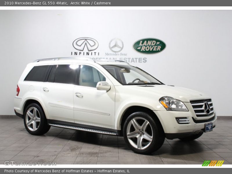 Arctic White / Cashmere 2010 Mercedes-Benz GL 550 4Matic