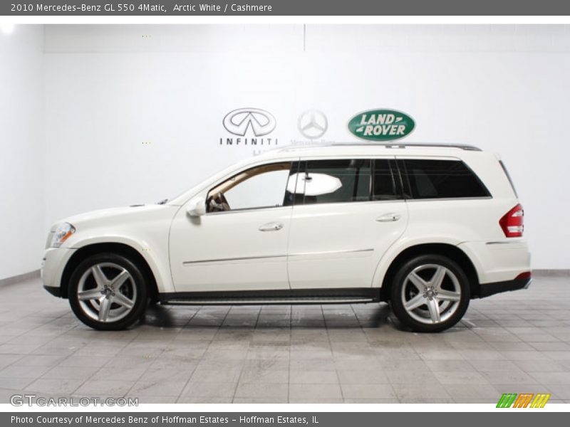 Arctic White / Cashmere 2010 Mercedes-Benz GL 550 4Matic