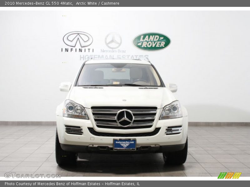 Arctic White / Cashmere 2010 Mercedes-Benz GL 550 4Matic