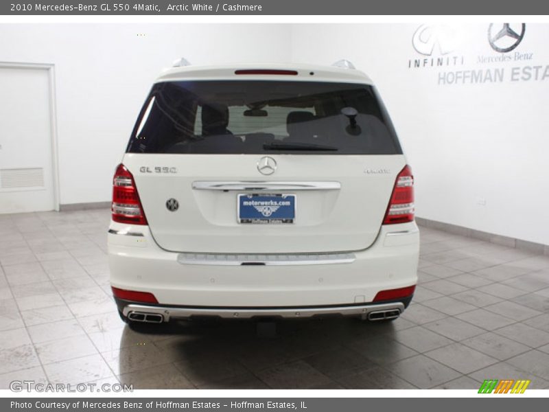 Arctic White / Cashmere 2010 Mercedes-Benz GL 550 4Matic