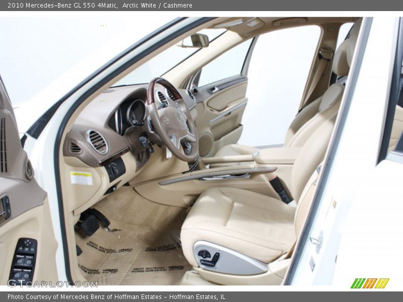 Arctic White / Cashmere 2010 Mercedes-Benz GL 550 4Matic