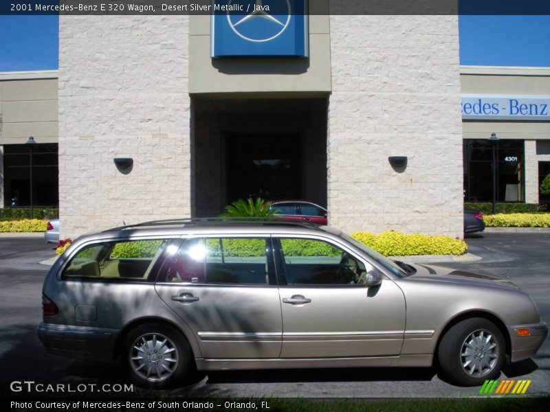 Desert Silver Metallic / Java 2001 Mercedes-Benz E 320 Wagon