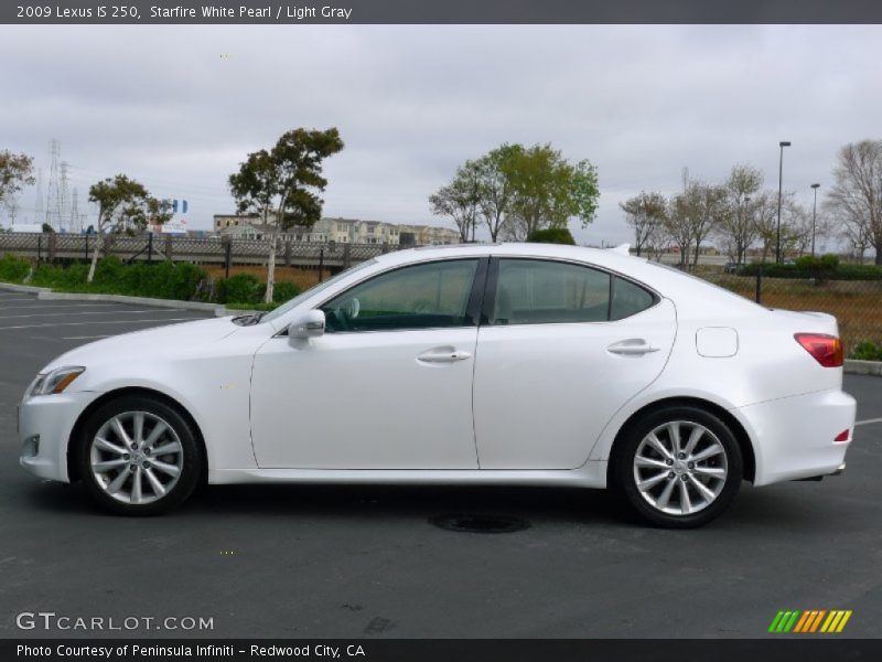  2009 IS 250 Starfire White Pearl