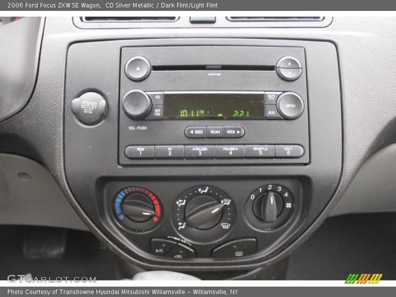 Controls of 2006 Focus ZXW SE Wagon