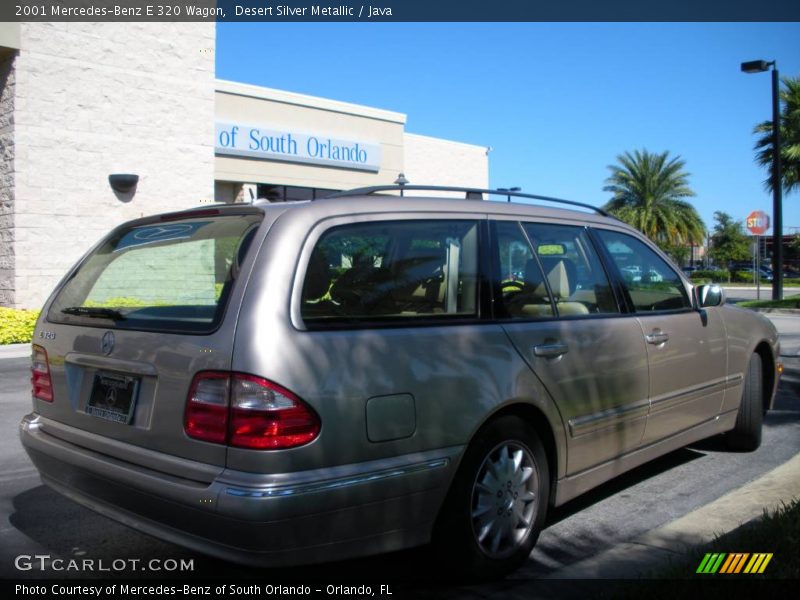 Desert Silver Metallic / Java 2001 Mercedes-Benz E 320 Wagon