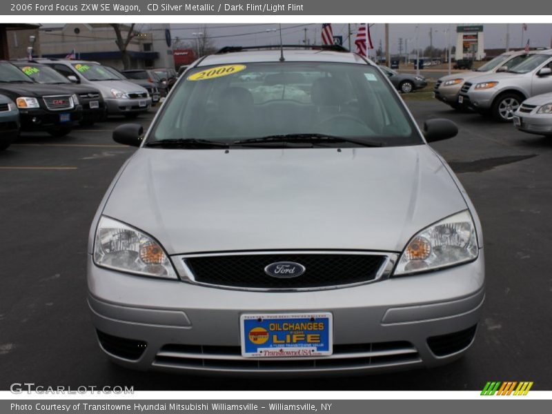 CD Silver Metallic / Dark Flint/Light Flint 2006 Ford Focus ZXW SE Wagon