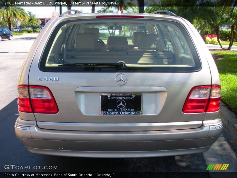Desert Silver Metallic / Java 2001 Mercedes-Benz E 320 Wagon