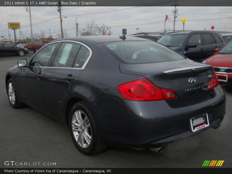 Blue Slate / Graphite 2011 Infiniti G 37 x AWD Sedan