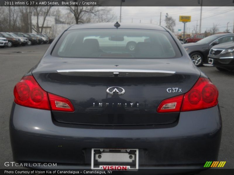 Blue Slate / Graphite 2011 Infiniti G 37 x AWD Sedan