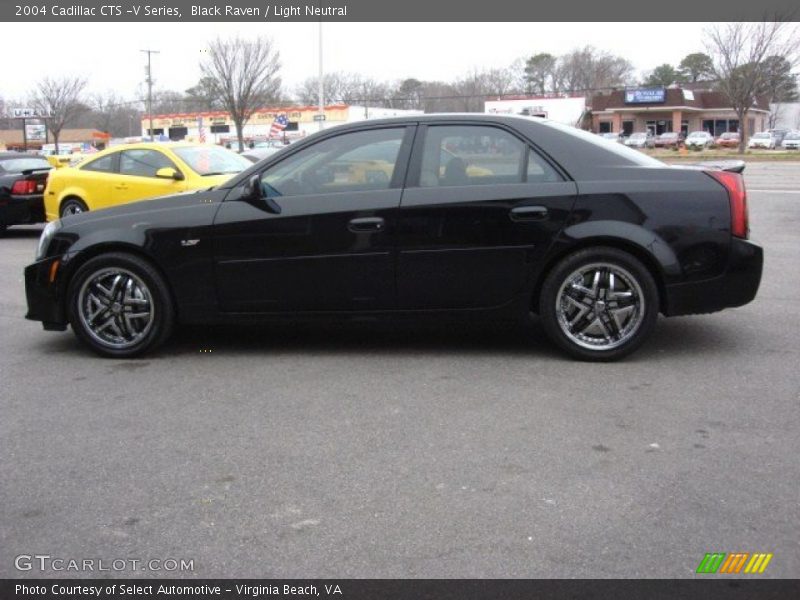 Black Raven / Light Neutral 2004 Cadillac CTS -V Series