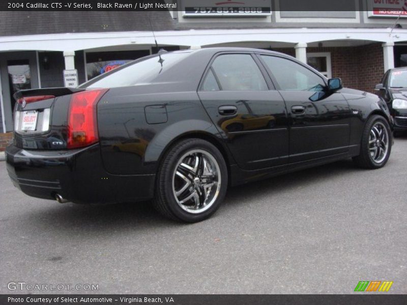 Black Raven / Light Neutral 2004 Cadillac CTS -V Series