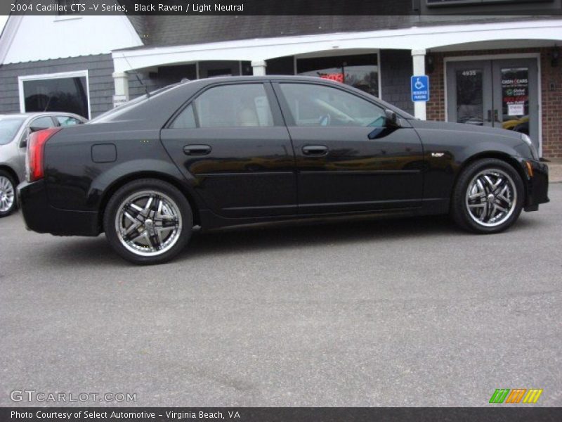 Black Raven / Light Neutral 2004 Cadillac CTS -V Series