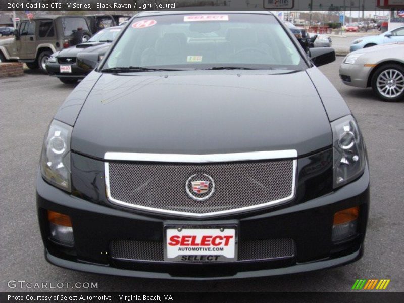 Black Raven / Light Neutral 2004 Cadillac CTS -V Series